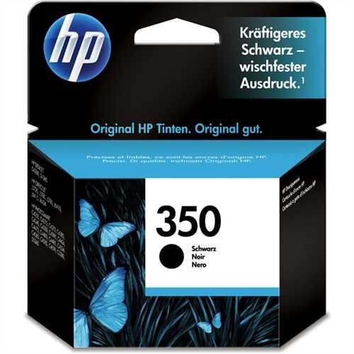 HP Tintenpatrone vivera, 350, CB335EE, original, schwarz, 200 Seiten