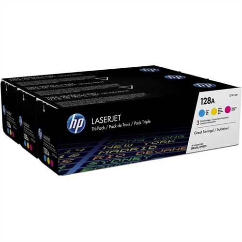 HP Toner 128A, CF371AM, original, cyan/magenta/gelb, 1.300 Seiten (3 Stück)