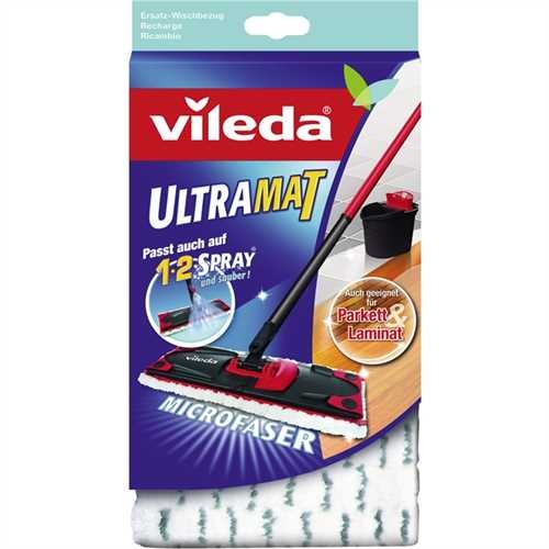 vileda Moppbezug UltraMat, für harte Böden, Mikrofaser