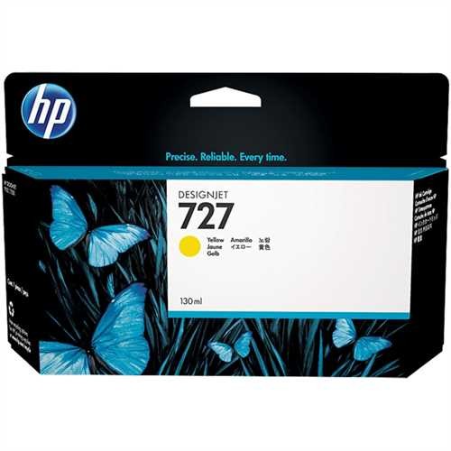 HP Tintenpatrone, 727, B3P21A, original, gelb, 130 ml