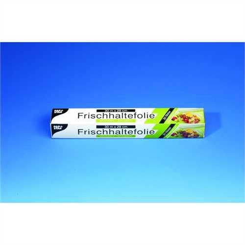 PAPSTAR Frischhaltefolie, Faltschachtel, 29 cm x 30 m, 0,011 mm (1 Rolle)