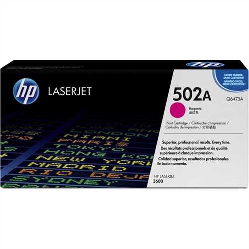 HP Toner 502A, Q6473A, original, magenta, 4.000 Seiten