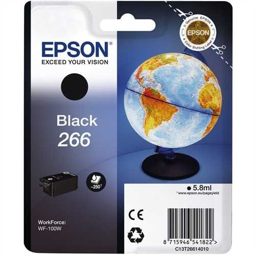 EPSON Tintenpatrone, C13T26614010, original, schwarz, 260 Seiten