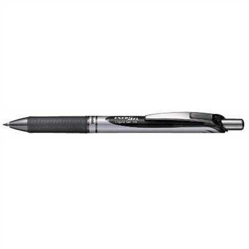 Pentel Gelschreiber ENERGEL BL77 Xm retractable, Druckmechanik, 0,35 mm, Schreibfarbe: schwarz