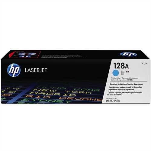 HP Toner 128A, CE321A, original, cyan, 1.300 Seiten