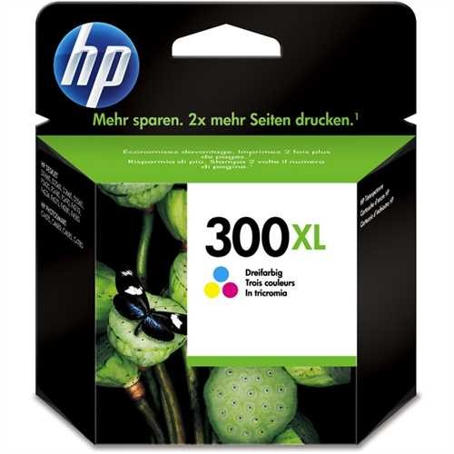 HP Tintenpatrone, 300XL, CC644EE, original, 3farbig, 440 Seiten